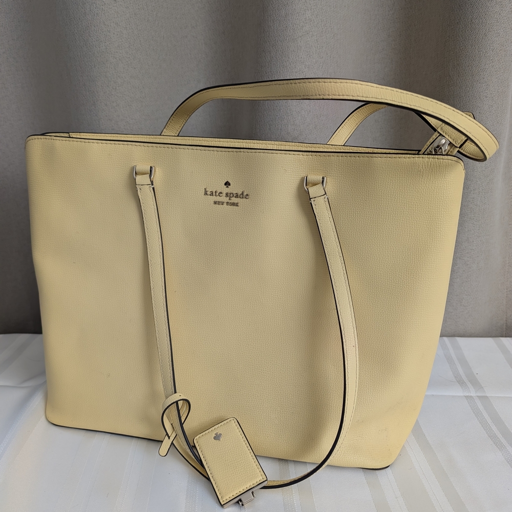 kate spade New York Yellow Tote Bag